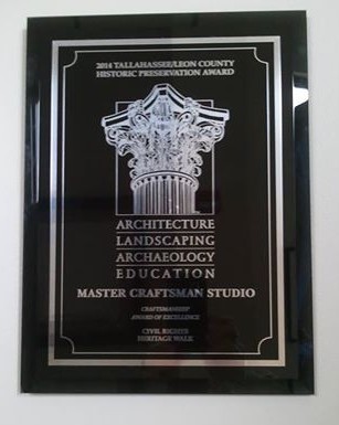 master craftsman (mcs) Historic Preservation Award 2014