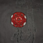 "Cycloptic Stifler" sculpture/ drawing