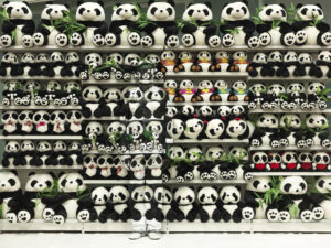 2009 Hiding in the City Panda Liu Bolin