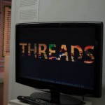 television with Threads on the screen