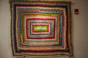 Photo of colorful quilt