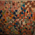 Bow-tie patterned quilt