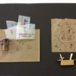 Frontal shot of a student's design