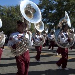 FSU Homecoming Parade, Marching Chiefs Royal Flush