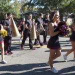 FSU Homecoming Parade, cheerleaders