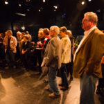 2014 Advisory Board Meeting, People standing