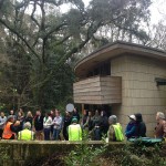 Students work on Frank Lloyd Wright’s Spring House
