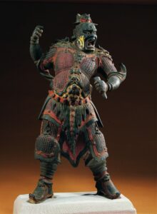 Gilded bronze statue of a Daoist deity