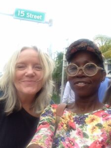 Terri Lindbloom and Sharon Norwood