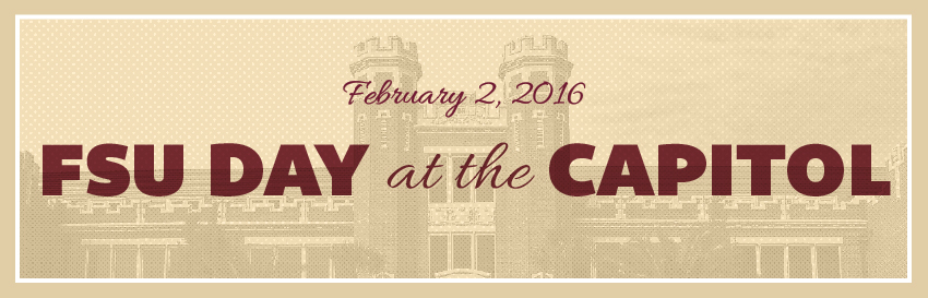 FSU day at the capitol banner