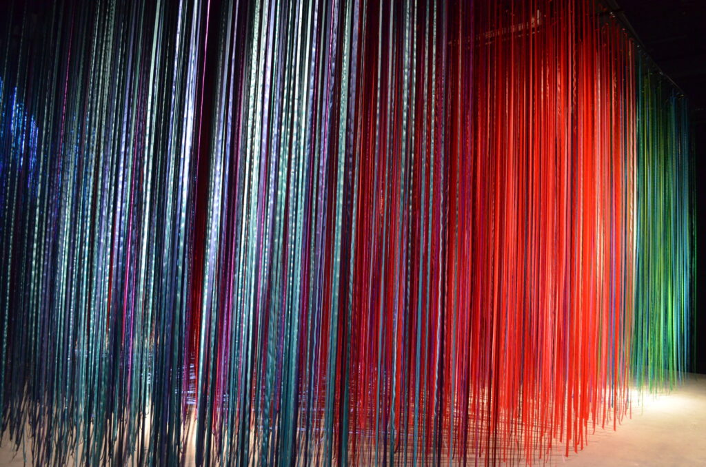 "Pathless Woods" is Anne Patterson's latest mixed-media, interactive installation."