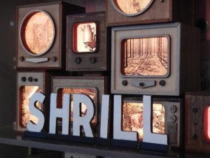"Shrill" by Amy Fleming, an artist who creates mixed media from discarded trash that has been changed through time, is featured in the Marco Island Center for the Arts' November “By Virtue of Place: FSU MFA Alumni Exhibition.
