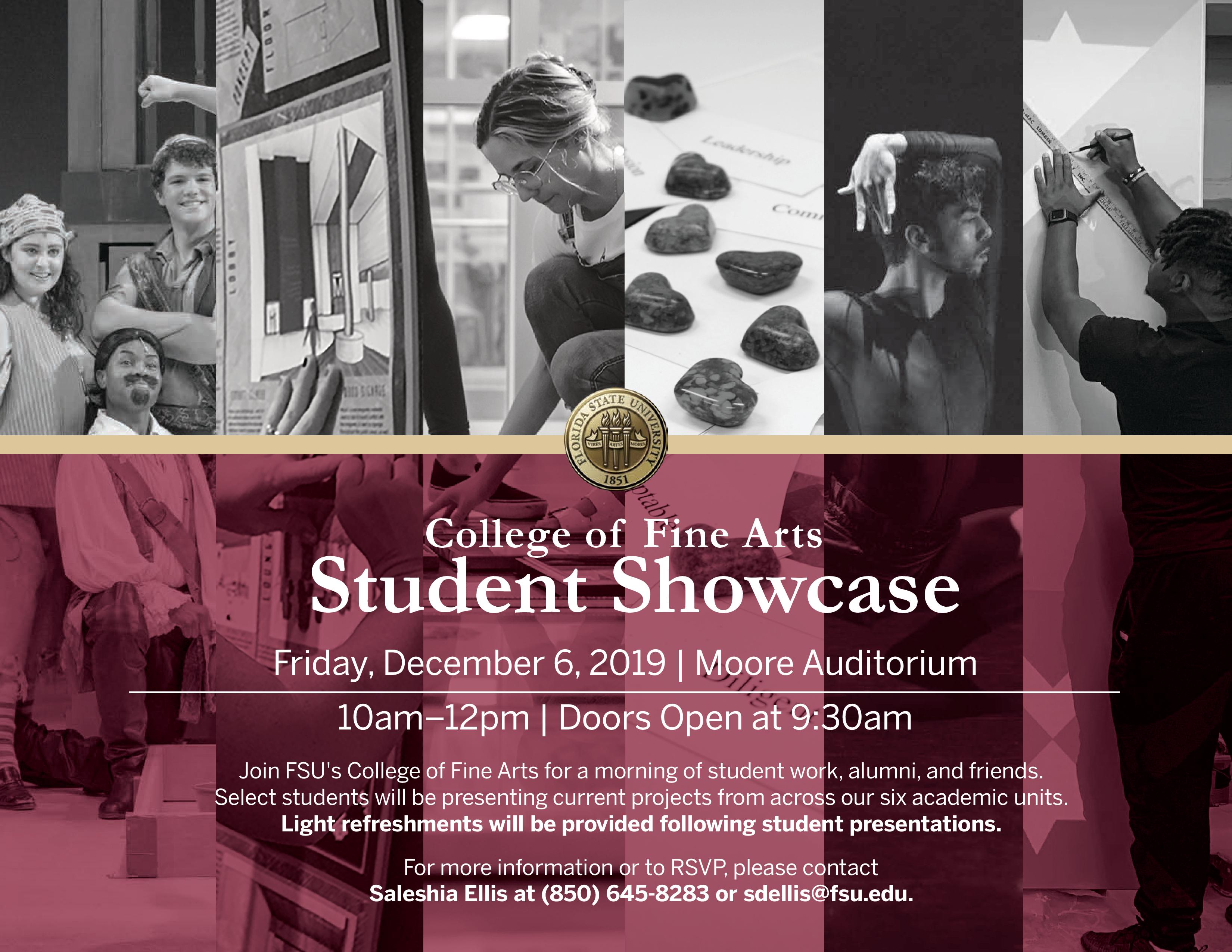 College of Fine Arts Student Showcase