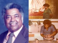 Image collage of Amos Lewis (Photos courtesy of the artist's family)