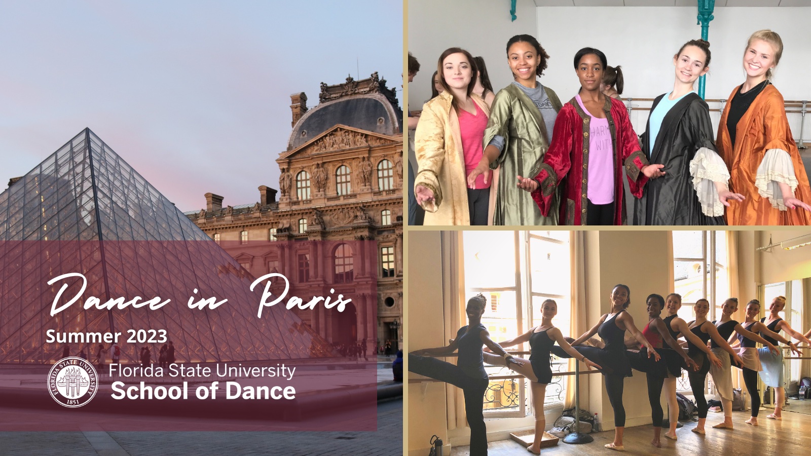 FSU Dance Students Will Return to Paris this Summer - FSU College