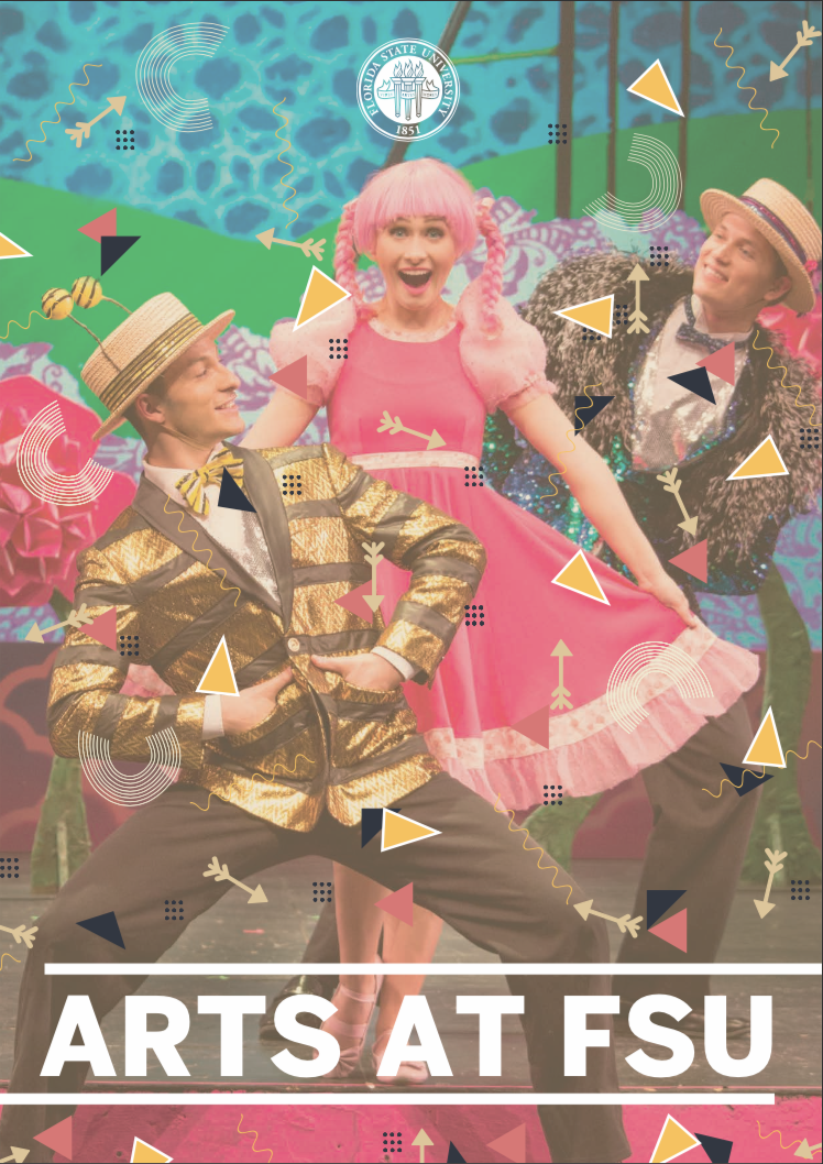 there is a poster with a picture of a man and a woman dancing