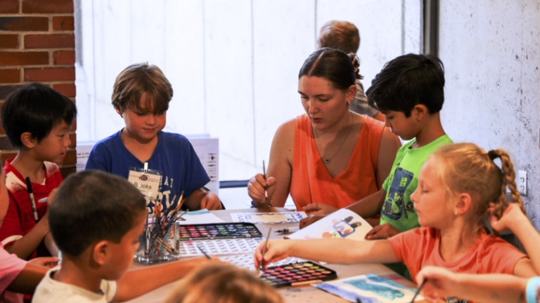 Art Education Summer Youth Camp Instruction