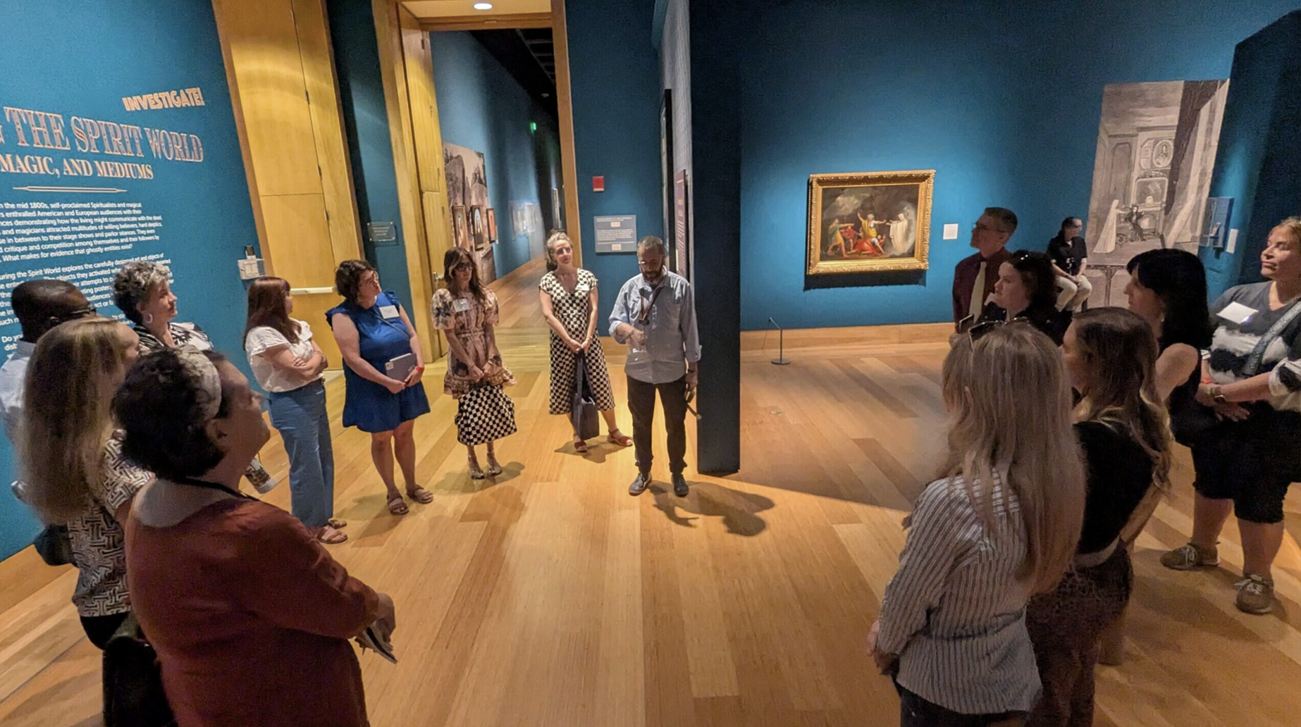 Museum Education students at the Ringling